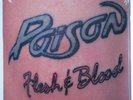 POISON Flesh & Blood CAPITOL LP SEALED