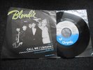 BLONDIE GIORGIO MORODER CALL ME RARE MEXICO MEXICAN PRESSING 7
