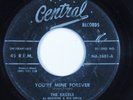 Doo Wop Rocker 45 EXCELS You're Mine Forever CENTRAL HEAR