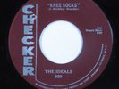 Doo Wop Rocker 45 IDEALS Knee Socks CHECKER HEAR