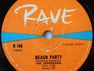 -THE FENDERMEN -BEACH PARTY- SOUTH AFRICA ONLY 78 RPM -EXCELLENT COND