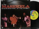 Hugh Masekela        Alive and well at the Whiskey       Afro Jazz      NM # 45
