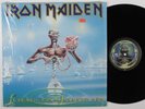 IRON MAIDEN Seventh Son Of A Seventh Son EMI LP VG++ SHRINK