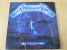 LP: METALLICA - ride the lightning 1984 UK Pres. MFN27 speed trash heavy metal