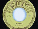 Rockabilly 45 CARL PERKINS Matchbox SUN HEAR