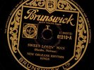 NEW ORLEANS RHYTHM KINGS Sweet lovin' man/ London Blues  Schellack 78rpm X3460