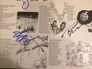 The Ramones Signed LP Inner Sleeve