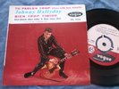 JOHNNY HALLYDAY 45 T EP  7 824 TU PARLES TROP