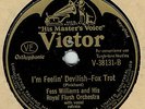 JAZZ 78 : FESS WILLIAMS ORCHESTRA ON HMV VICTOR CANADA V-38131