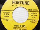 NATHANIEL MAYER Fabulous Twilights yellow lbl 45 I WANT WOMAN VILLAGE OF LOVE dG