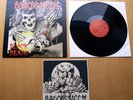 LP/ BROCAS HELM - BLACK DEATH - US 1st Press 1988 Gargoyle Records +Insert Top
