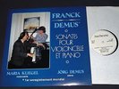 FRANCK DEMUS cello piano sonatas KLIEGEL DEMUS duchesne mint- lp