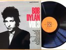 BOB DYLAN Vol 3 JAPAN ONLY Issue 1966 ORIG MINT TOP Condition Folk Psych INSERT