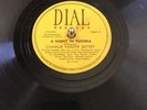 Charlie Parker Septet - A Night In Tunisia/Ornithology * Dial 1002 Jazz 78 10”