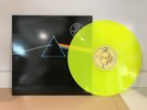 PINK FLOYD - DARK SIDE OF THE MOON - LIKE NEW  YELLOW GREEN VINYL LP RECORD