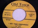 Co-eds I Beg Your Forgiveness Love You Baby Old Town Records Original Rare 45