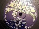 FLANAGAN & ALLEN. Run, Rabbit, Run /...Washing on The Siegfried Line. Decca VG-