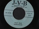 CALVIN FRAZIER: Lilly Mae / Have Blues Must Travel 45 (some lbl wear, quite rar