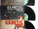 U.S. METAL UNSUNG GUITAR HEROS VOLUME I, II, & III VINYL 1980'S SHRAPNEL RECORDS