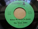 THE THREE JADES, I CARE FOR YOU, MAURCI RECORD LABEL NORTHERN SOUL SINGLE.