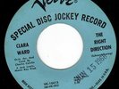 CLARA WARD - THE RIGHT DIRECTION - GREAT 1966 NORTHERN SOUL DANCER 45 - HEAR
