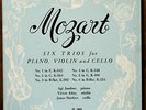 JANOS STARKER / AITAY / MOZART Six Trios For Piano Violin Cello PERIOD TE 1013
