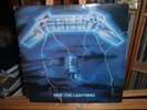 METALLICA RIDE THE LIGHTNING MEGAFORCE ORIGINAL LP METAL THRASH