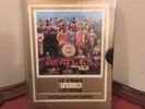 The Beatles Sgt Peppers Lonely Hearts Club Band 8 Track Tape Cartridge Tape rare
