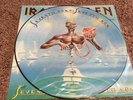 Iron Maiden Seventh Son Original Picture Disc With Banner