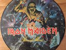 IRON MAIDEN   Piece of Mind 1983 PICTURE DISC Near Mint Capitol SEAX-12306
