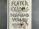 Slayer Exodus Possessed Vermin rare 1984 flyer Ruthi's Inn thrash metal punk kbd