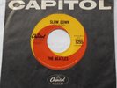 THE BEATLES Slow down / Matchbox Ex to NM- CANADA ORIG 1964 CAPITOL Swirl lbl 45