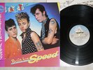 STRAY CATS BUILT FOR SPEED ARISTA 25RS-186 Japan OBI VINYL LP