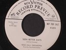RENE HALL: Seen Better Days / Voodoo Moon 45 (dj, rare) Blues & R&B