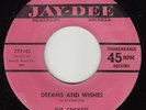 CRICKETS - Jay-Dee 777 (pink) - Dreams and Wishes - '53 DOO-WOP 45 VG/VG+ (orig)