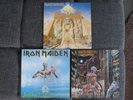 5 LP´s IRON MAIDEN - SAME/POWERSLAVE/PIECE OF MIND/SOMEWHERE IN TIME/SEVENTH SON