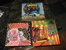WHIPLASH 1986 Power And Pain 1987 Ticket To Mayhem 1989 Insult To Injury NM LPs