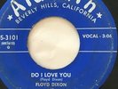 FLOYD DIXON & JOHNNY MOOORE'S 3 BLAZERS   TIME AND PLACE/DO I LOVE YOU ALADDIN