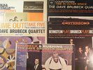 DAVE BRUBECK 5 x '50s/60s Jazz LPs Rushing Bernstein Time Out Outer Space Etc