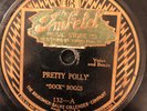 Bruns 132 Dock Boggs PRETTY POLLY 1927 E-   78 rpm COUNTRY 1