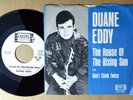 GARAGE PSYCH 45 - DUANE EDDY HOUSE OF THE RISING SUN Pic Sleeve PROMO VG++ Hear