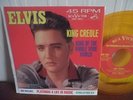 7 PS RCA VICTOR/ ELVIS PRESLEY*KING CREOLE* RARE US GOLD VINYL* / NEAR MINT