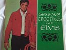ELVIS PRESLEY Red Vinyl 10 Inch LP Seasons greetings from Elvis 1967 Program