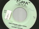 TEEN XO + BOPPER- CATHIE TAYLOR-  TWO STRAWS AND A SODA  - HEAR -1959 TOPPA