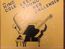 King Cole Lester Young Red Callender Trio 10” Red Vinyl LP AL 705 RARE