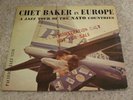 CHET BAKER - IN EUROPE NATO - PACIFIC JAZZ 1218 - MONO - DG PROMO REC VG+