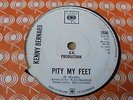 Kenny Bernard - Pity My Feet 1967 UK 45 CBS DEMO NORTHERN SOUL