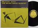 MILES DAVIS Relaxin' PRESTIGE 7129 LP mono W. 50th