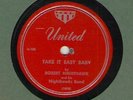 78 rpm Robert Nighthawk United U-105 in E Hear