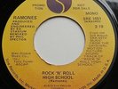 Ramones - Rock N Roll High School USA 1979 Sire Promotional 7